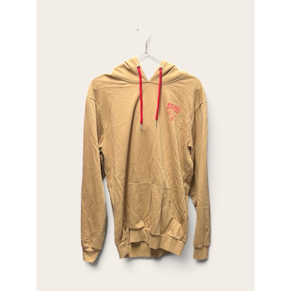 Kill Crew Wolves Among Sheep Hoodie Mens Medium Tan Porrada Series Graphic Sweat